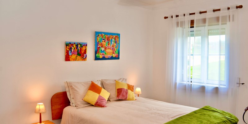 Double Bedroom Of Dolphin Rental Property In Sao Martinho Do Porto