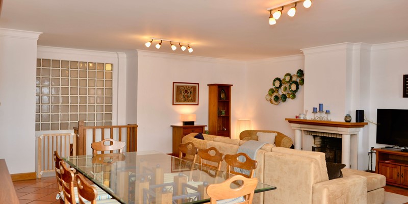Living Area Of Dolphin Apartment In Sao Martinho Do Porto