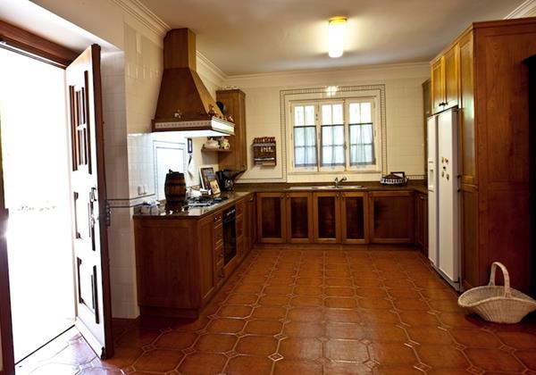 Large Kitchen In Quinta Da Barreira Holiday Home