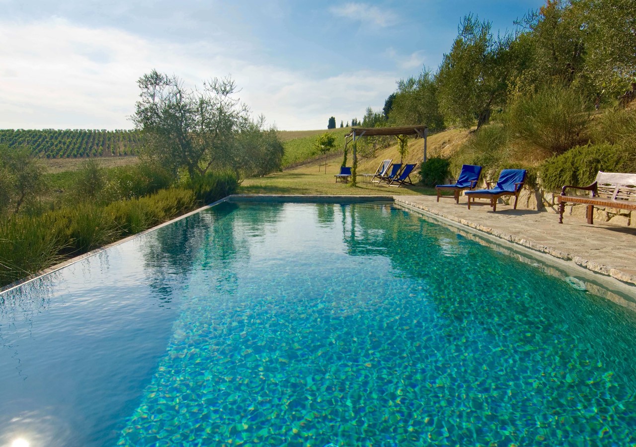 Private pool in Villa in Wonderful surroundings in Tuscany