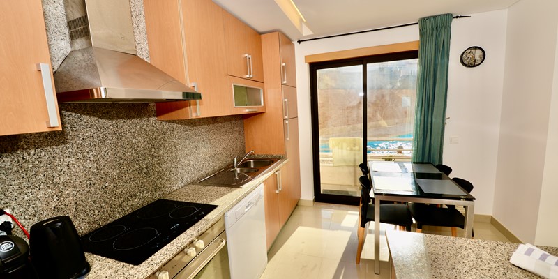 Kitchen For Silver Apartment