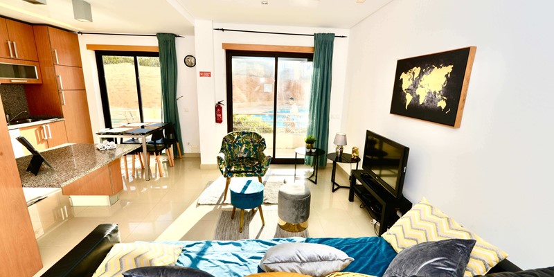 Living Space In Silver Apartment Sao Martinho Do Porto