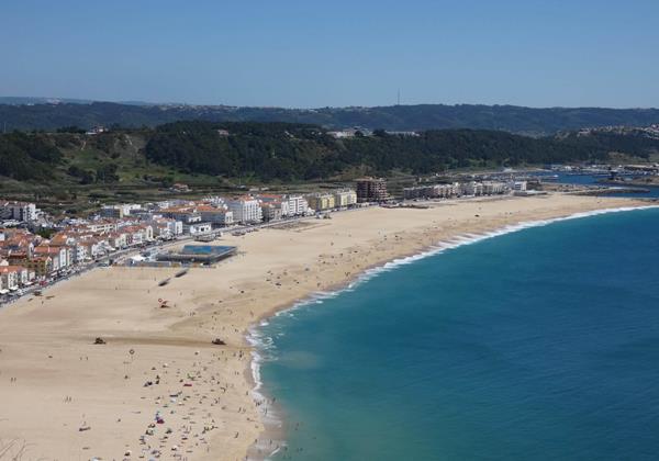 The Beach In Nazare