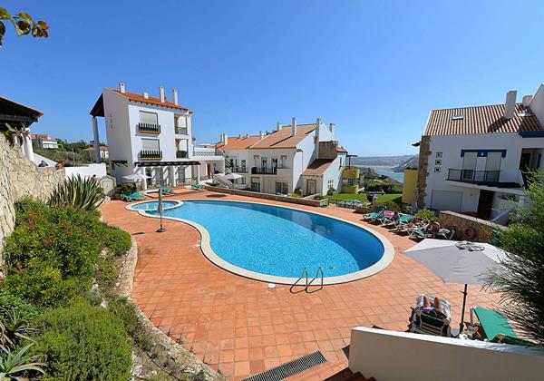 First Pool Area Sunset