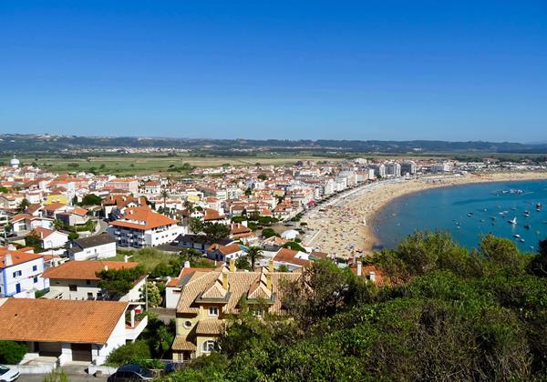 View Over Sao Martinho Do Porto Bay