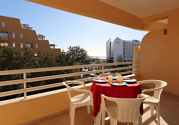 Algarve Vilamoura Holiday Apartment Marina Mar Cascata Balcony With Sea View