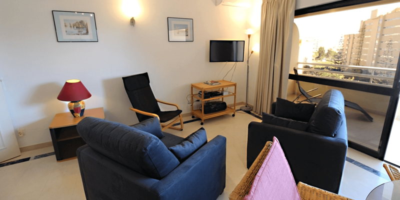 Algarve Vilamoura Holiday Home Marina Mar Luz Living Room Area