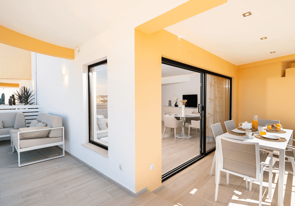 Algarve Vilamoura Luxury Holiday Apartment Marina Mar Bela Vista Rooftop Outdoor Area