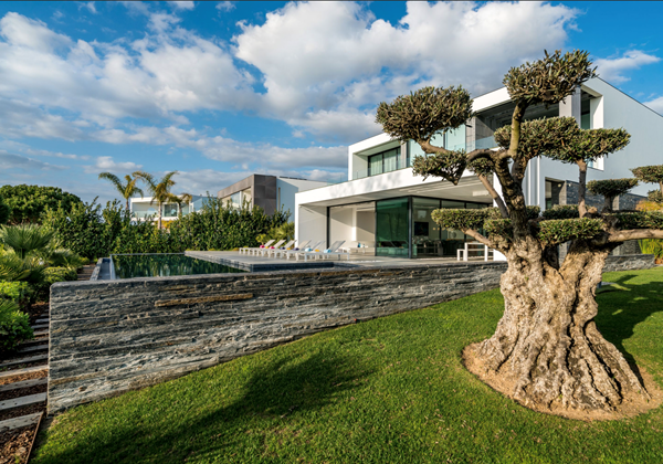 Algarve Vilamoura Luxury Holiday Villa Colinas Do Golfe Gorgeous Garden Overlooking The Swimming Pool Area