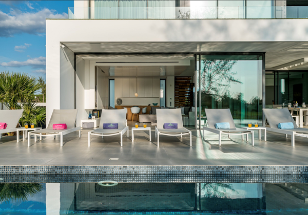 Algarve Vilamoura Luxury Holiday Villa Colinas Do Golfe Villa View From The Pool Area