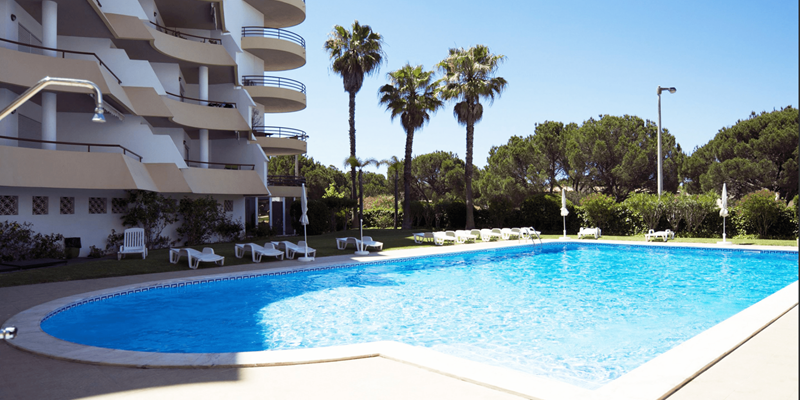 Algarve Vilamoura Holiday Apartment Varandas Do Sol Communcal Swimming Pool Min