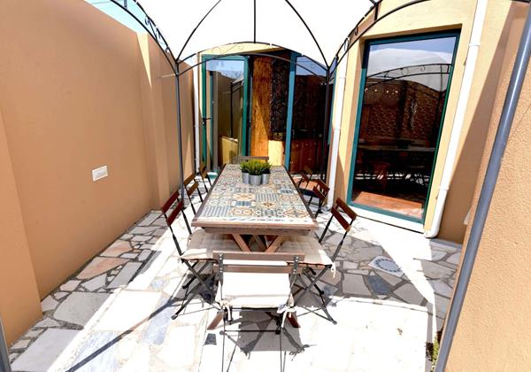 Private Holiday Villa Nazare Casa De Norte Outdoor Dining Table