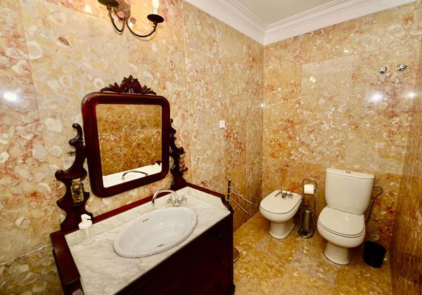 Downstairs WC In The Quinta Da Barreira On The Silver Coast In Portugal