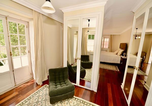 Dressing Area Of The Master Bedroom In The Quinta Da Barreira On The Silver Coast Of Portugal