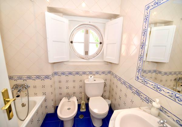 En Suite Bathroom To Fifth Bedroom Of The Quinta Da Barreira On The Silver Coast In Portugal