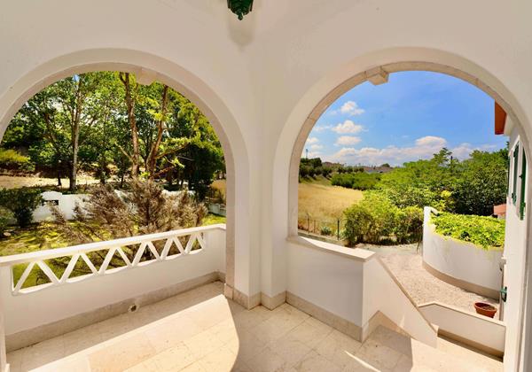 Entrance Area Of The Quinta Da Barreira On The Silver Coast In Portugal