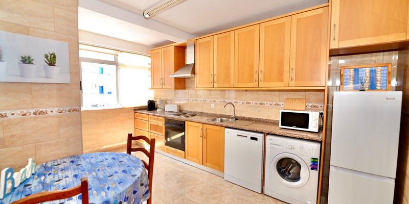 Kitchen Of Apartment Maritime In The Silver Coast Portugal