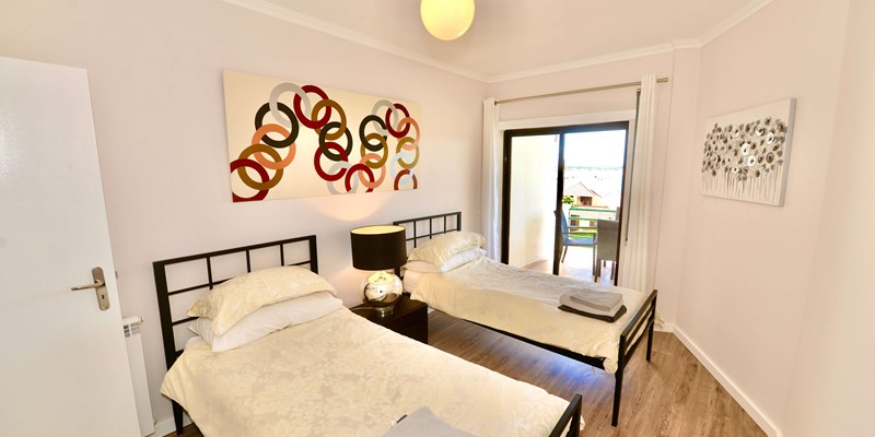 Holiday Apartment Twin Bedroom Silver Coast