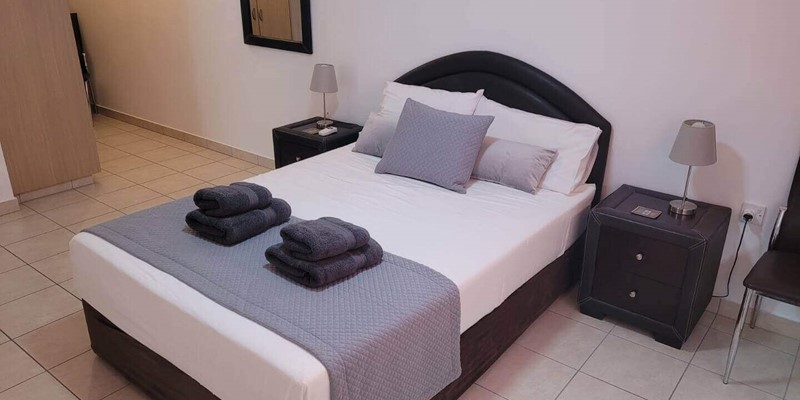 Master Bedroom Of Seascape Apartment Varvara Gardens Cyprus