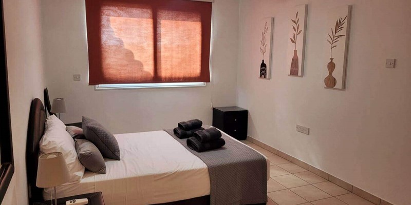 Air Conditionned Double Bedroom Paralimni Cyprus