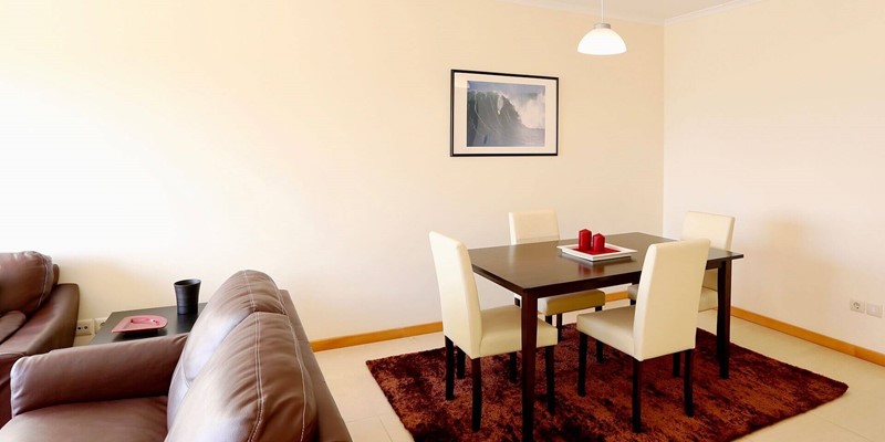 Dining area in lounge