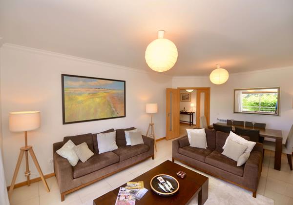 Lounge Area Apartment Tide Holiday Rentals Nazare Portugal