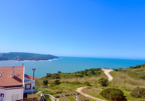 View From The Roof Top Terrace Apartment In Gilmafacho Sao Martinho Do Porto Portugal