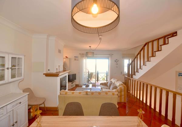 View From Dining Area In Holiday Apartment In Gilmafacho Sao Martinho Do Porto Portugal