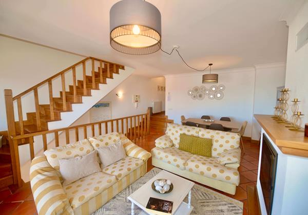 Lounge Of Holiday Apartment In Gilmafacho Sao Martinho Do Porto Portugal