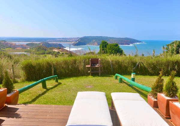Private Terrace With Amazing Views Over The Sea In Holiday Rental In Sao Martinho Do Porto Portugal