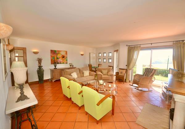 Lounge Seating Area In Holiday Rental Apartment Cereja In Sao Martinho Do Porto Silver Coast Portugal
