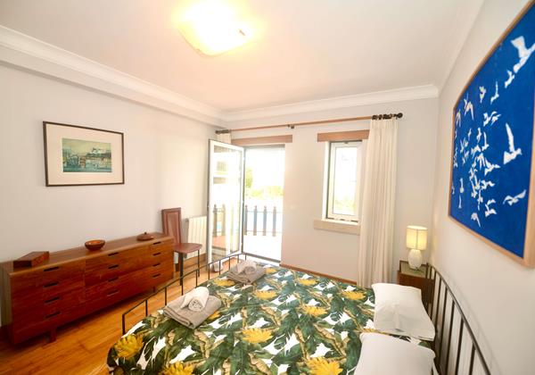 Third Double Bedroom Of Apartment Blue In Sao Martinho Do Porto