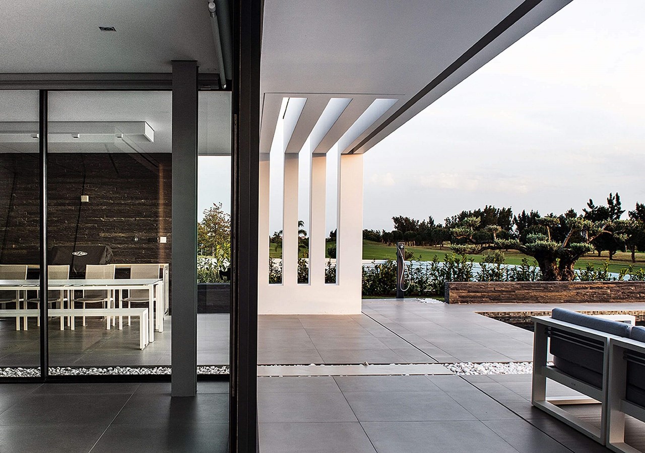 Private terrace Villa Colina do Golfe