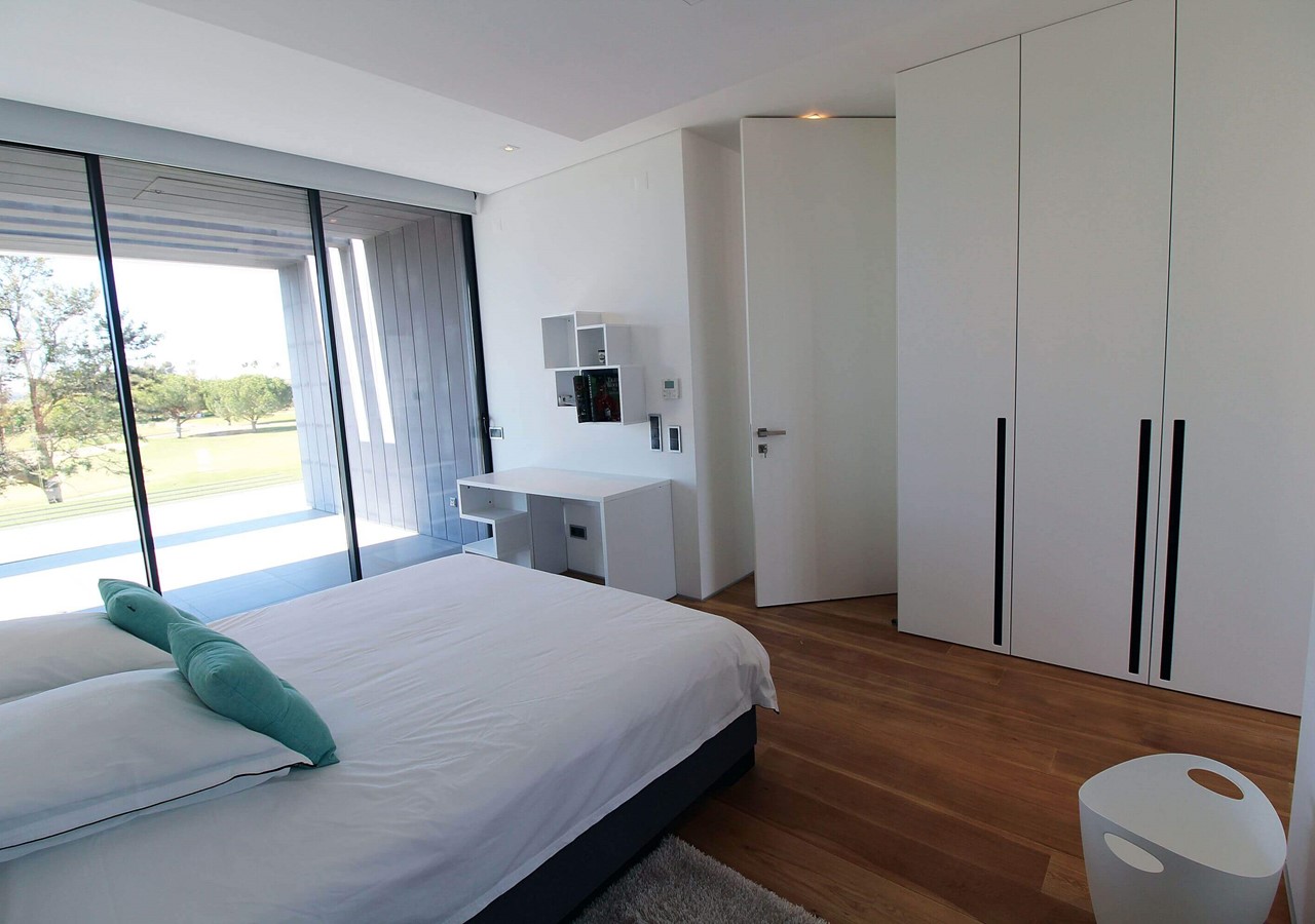 Air-conditioned bedroom