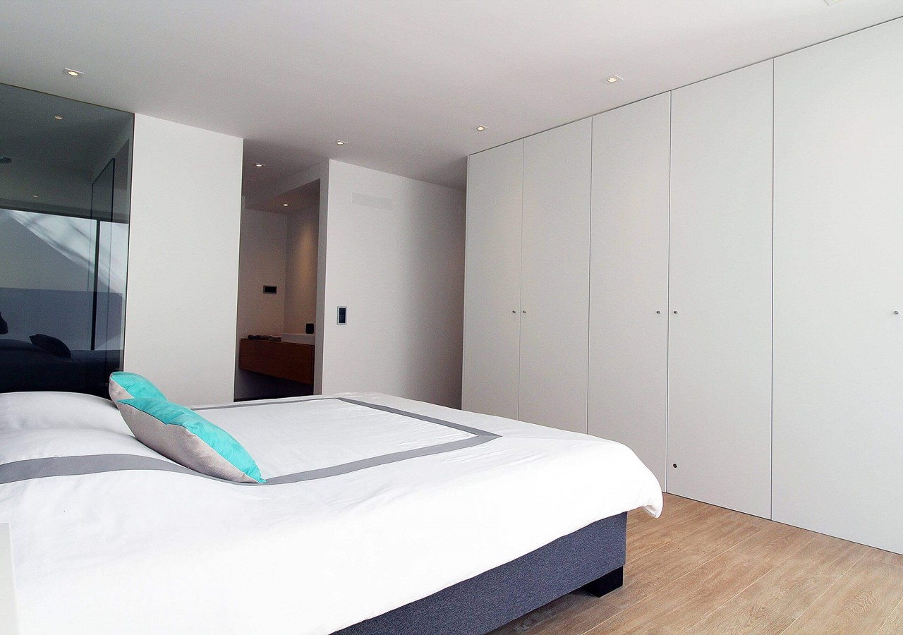 Large bedroom in luxury villa