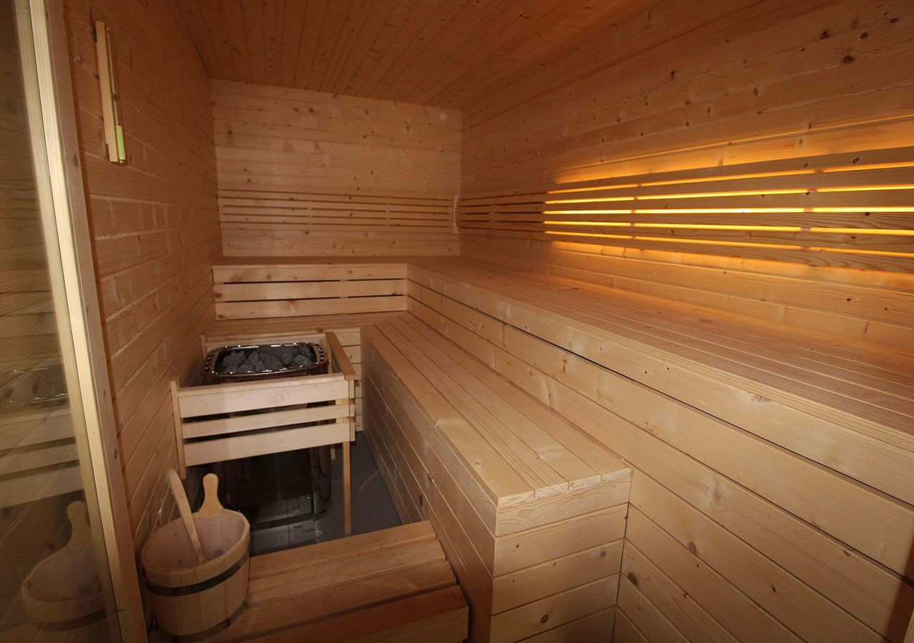 Sauna in the villa