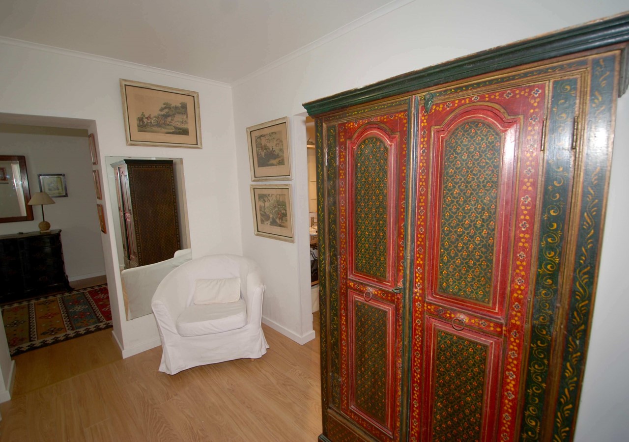 Seating And Changing Area For First Double Bedroom