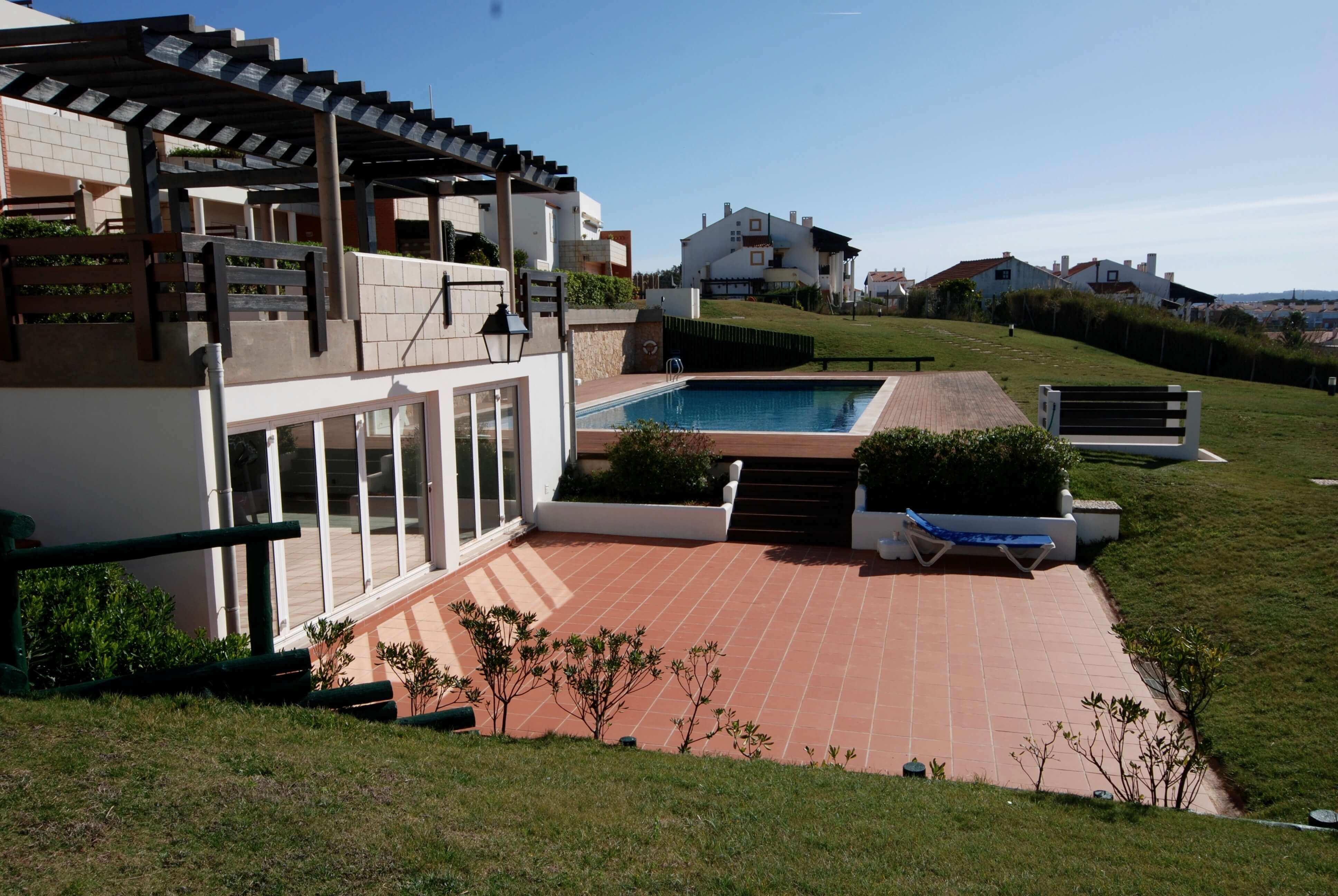 Cover Shot View From Garden Over Pool