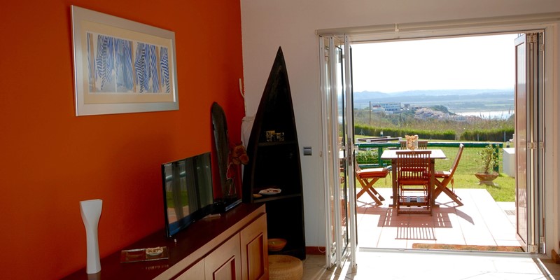 View From Lounge To Exterior