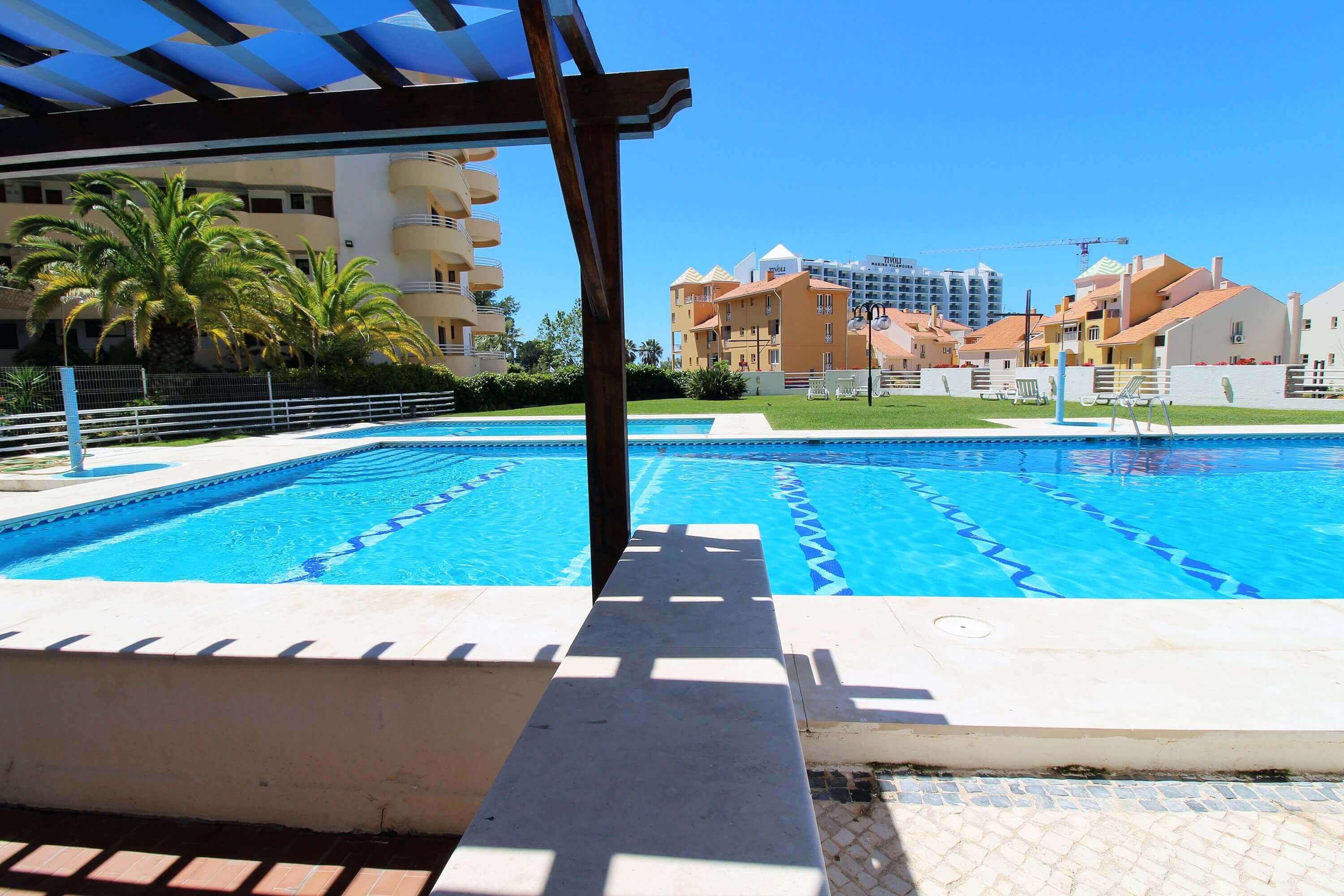 Marina Mar Paisagem - Apartamento T1 em Vilamoura com uma magnífica vista mar com piscina