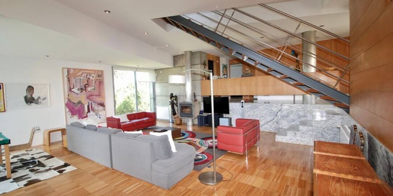 Lounge with LCD TV, pellet burner and free Wi-Fi for your stay