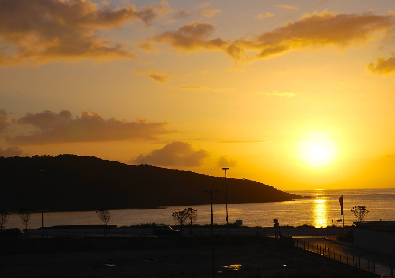 Sao Martinho Do Porto Sunset
