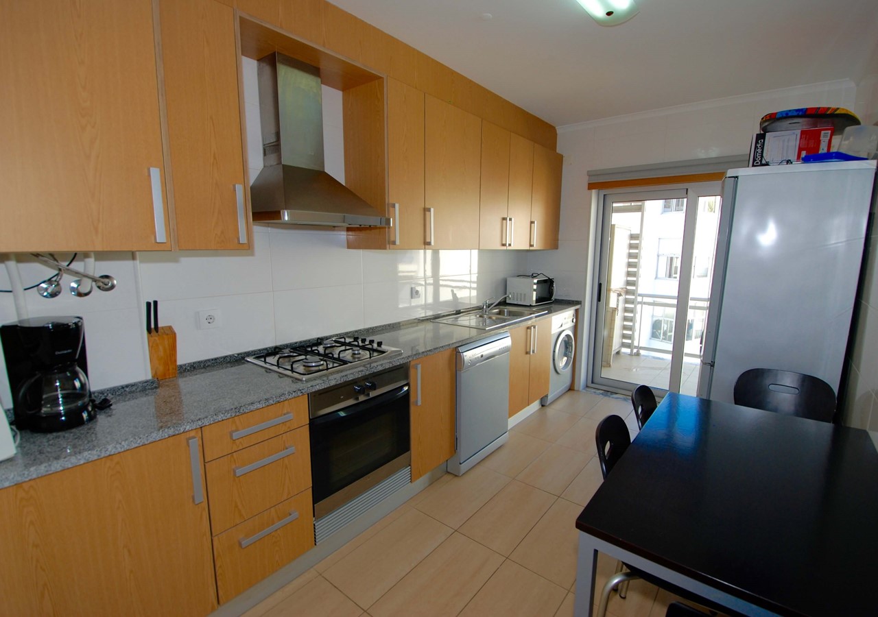 Kitchen Leading Onto Second Balcony