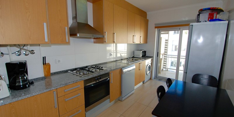 Kitchen Leading Onto Second Balcony