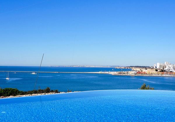 View from Infinity Pool in Fantastic Holiday Villa