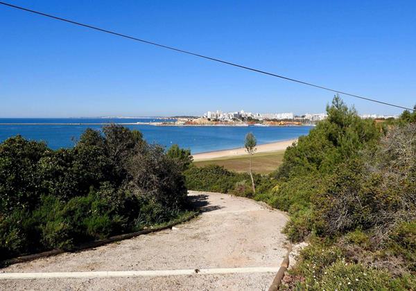 Private path from luxury holiday villa to the beach