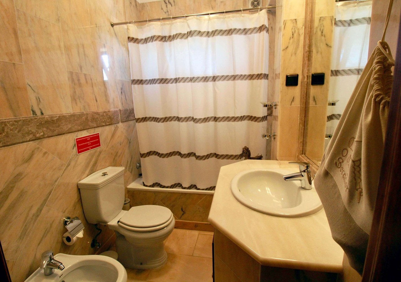 Bathroom of suite in luxury holiday home