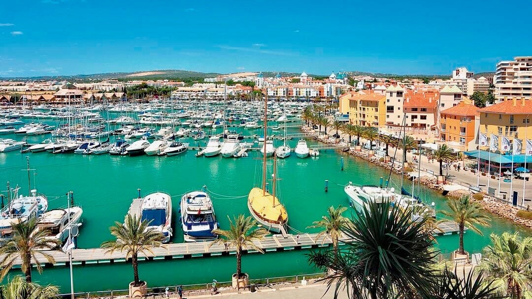 Beautiful marina of Vilamoura