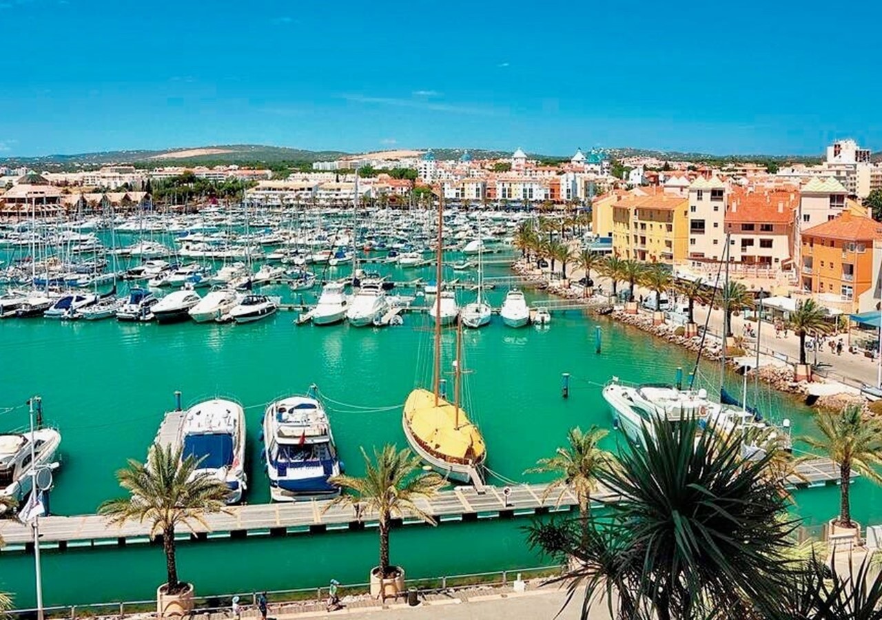 Beautiful marina of Vilamoura