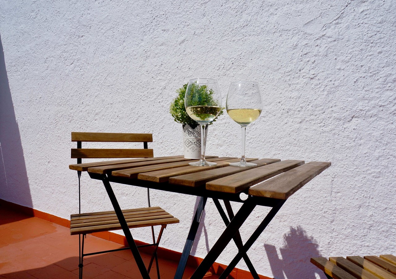 Outdoor sitting area